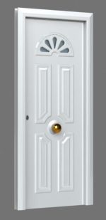 PANEL MODELO P14 1VD 2000X800X21 BLANCO