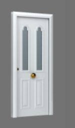 PANEL MODELO P6 2VD 2000X800X19 BLANCO