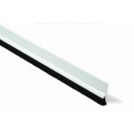 BURLETE FIJO ALUMINIO 1100MM LACADO NEGRO