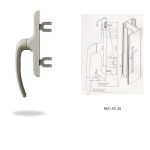 CREMONA REVERSIBLE GOLONDRINA APERT  EXT  NEGRO